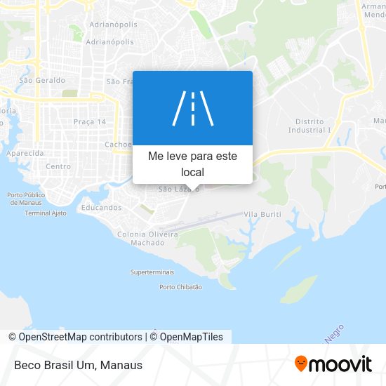 Beco Brasil Um mapa