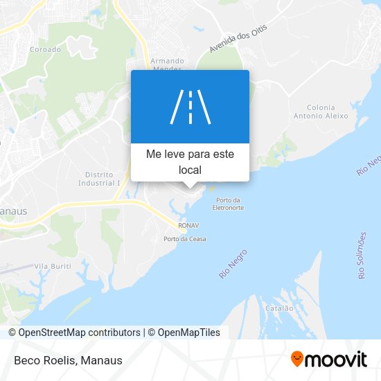 Beco Roelis mapa