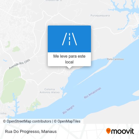 Rua Do Progresso mapa