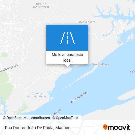 Rua Doutor João De Paula mapa