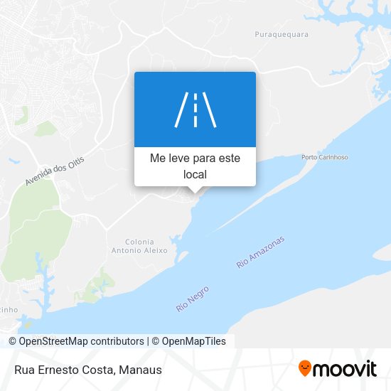 Rua Ernesto Costa mapa