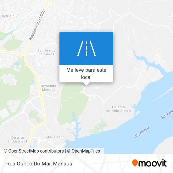 Rua Ouriço Do Mar mapa