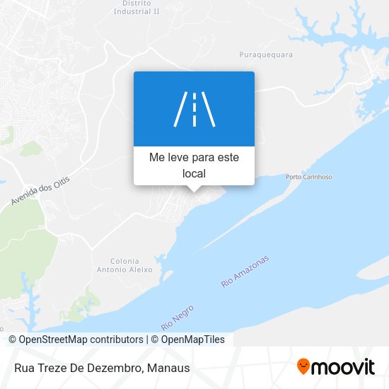 Rua Treze De Dezembro mapa