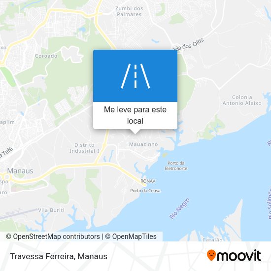 Travessa Ferreira mapa