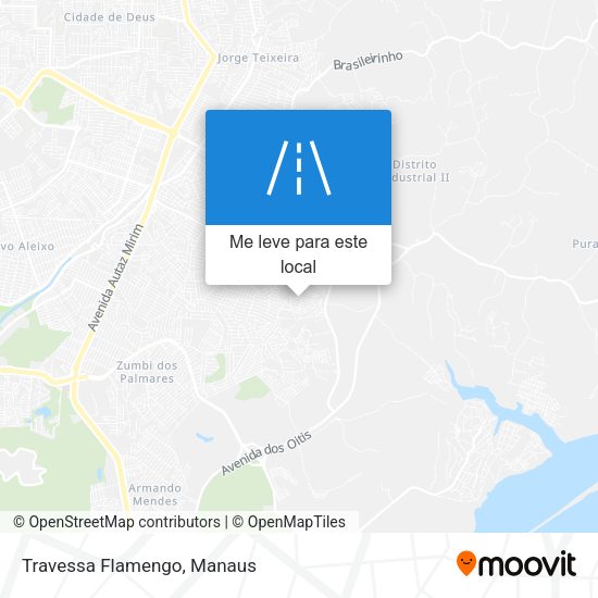 Travessa Flamengo mapa