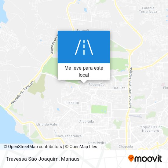 Travessa São Joaquim mapa