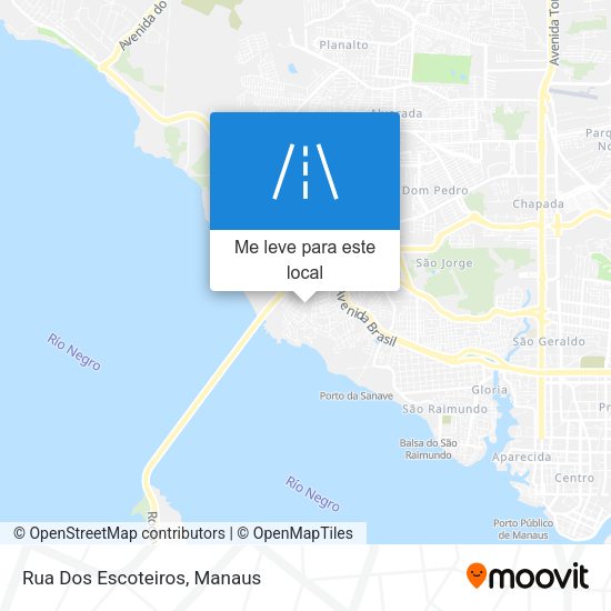 Rua Dos Escoteiros mapa