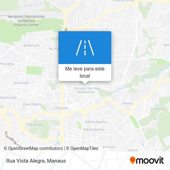 Rua Vista Alegre mapa
