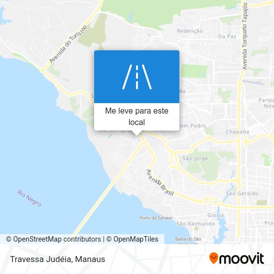 Travessa Judéia mapa