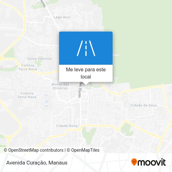 Avenida Curação mapa