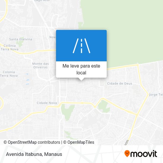 Avenida Itabuna mapa