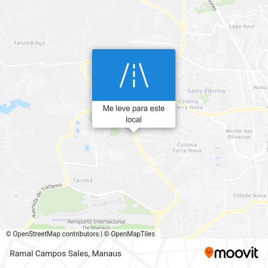 Ramal Campos Sales mapa
