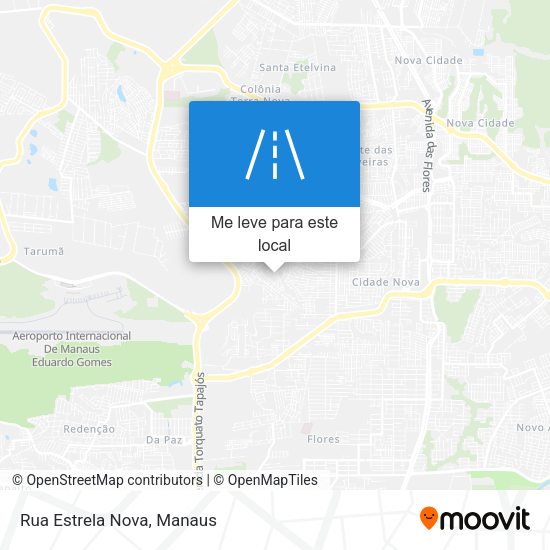 Rua Estrela Nova mapa
