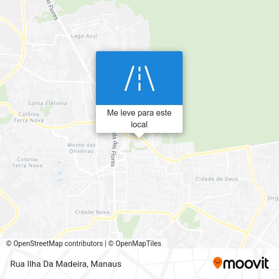 Rua Ilha Da Madeira mapa