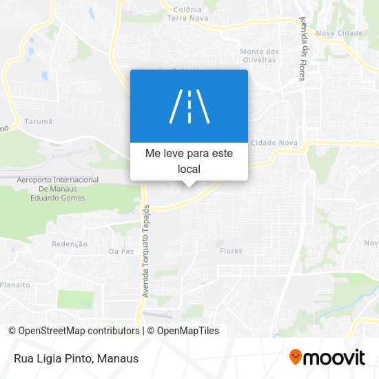 Rua Ligia Pinto mapa