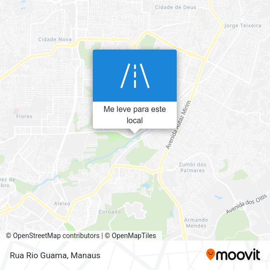 Rua Rio Guama mapa