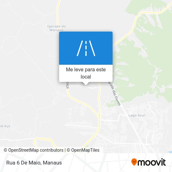 Rua 6 De Maio mapa