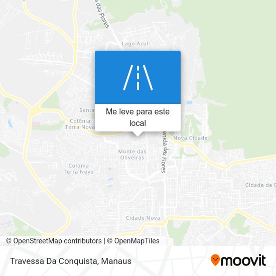 Travessa Da Conquista mapa