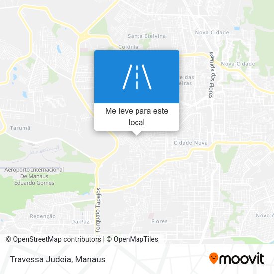 Travessa Judeia mapa