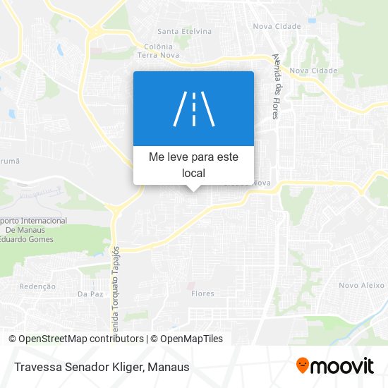 Travessa Senador Kliger mapa