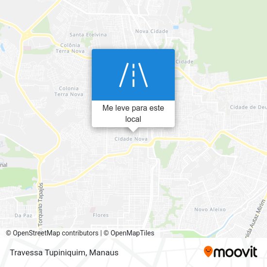 Travessa Tupiniquim mapa