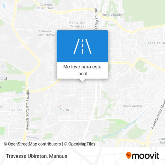 Travessa Ubiratan mapa