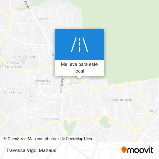 Travessa Vigo mapa