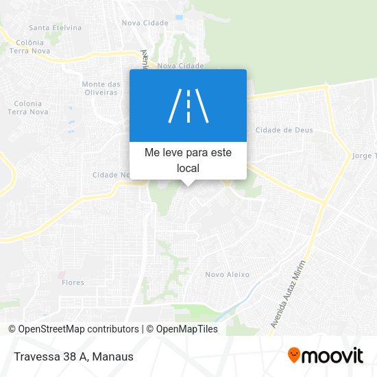Travessa 38 A mapa