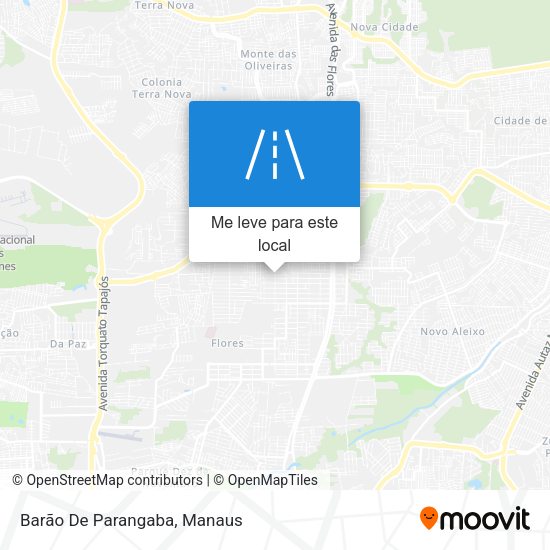 Barão De Parangaba mapa