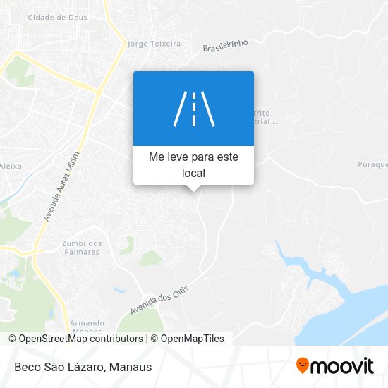 Beco São Lázaro mapa