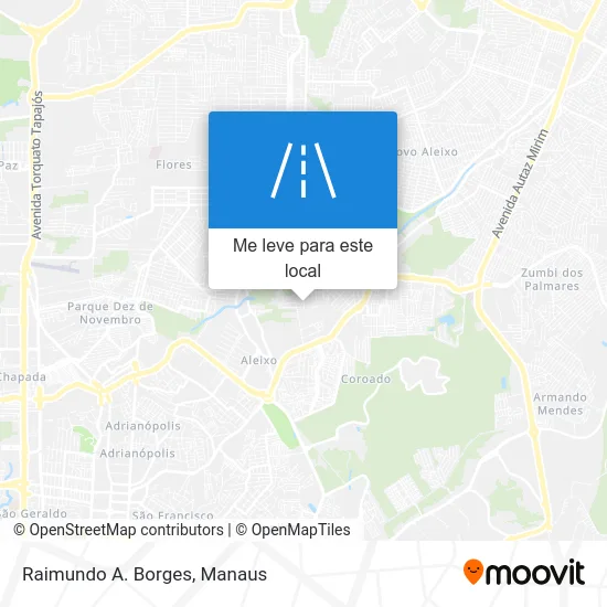 Raimundo A. Borges mapa