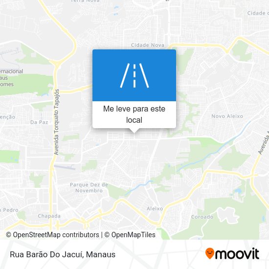 Rua Barão Do Jacuí mapa