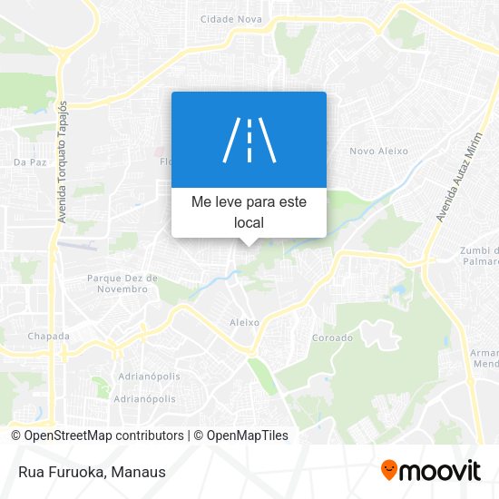 Rua Furuoka mapa