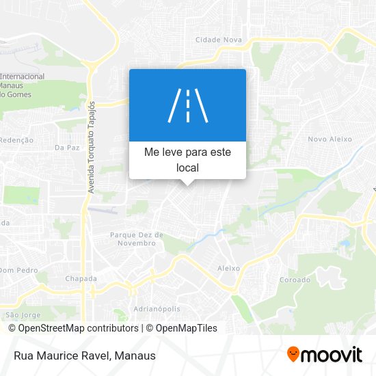 Rua Maurice Ravel mapa