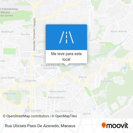 Rua Ulisses Paes De Azevedo mapa