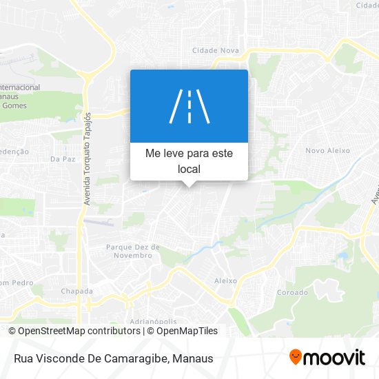 Rua Visconde De Camaragibe mapa