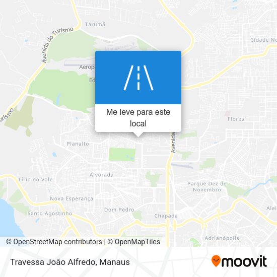 Travessa João Alfredo mapa