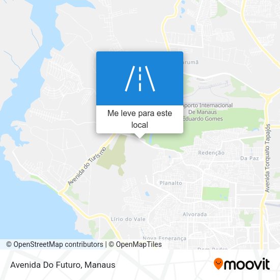 Avenida Do Futuro mapa