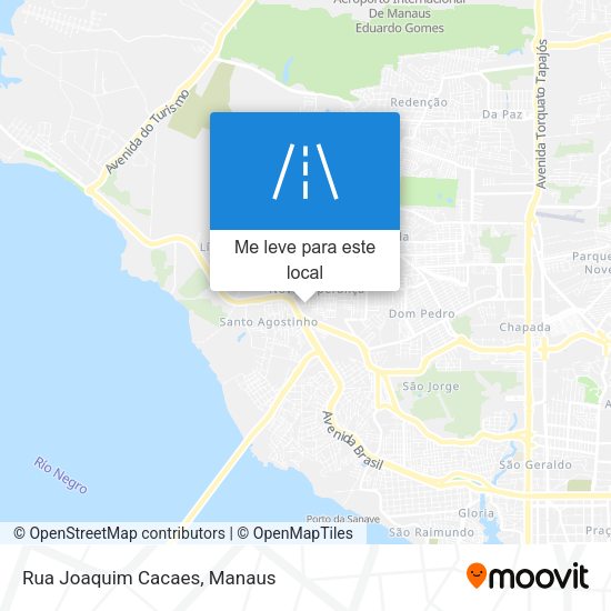 Rua Joaquim Cacaes mapa