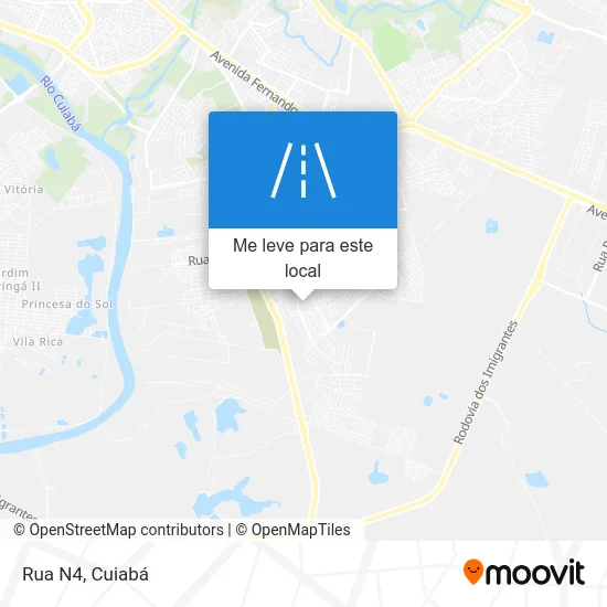 Rua N4 mapa