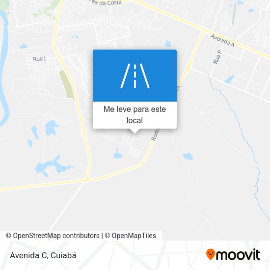 Avenida C mapa
