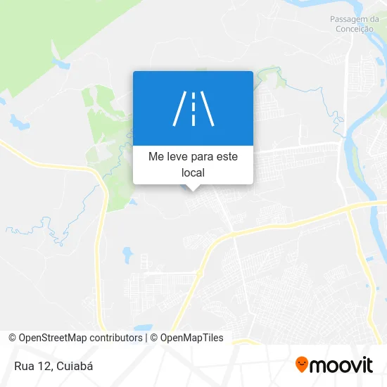 Rua 12 mapa