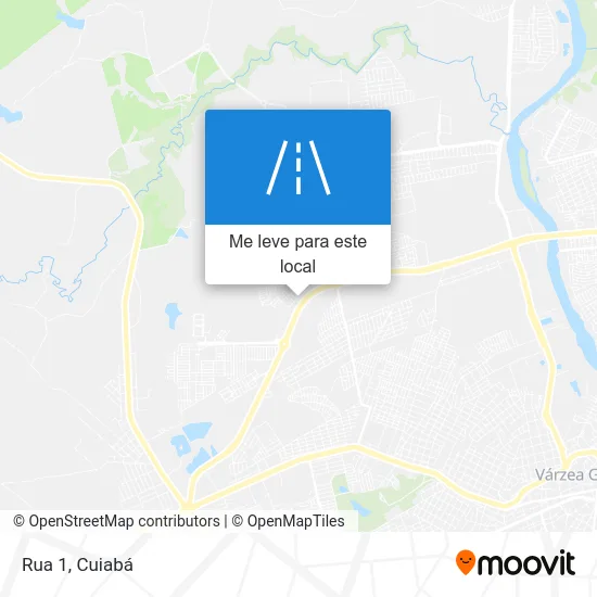 Rua 1 mapa