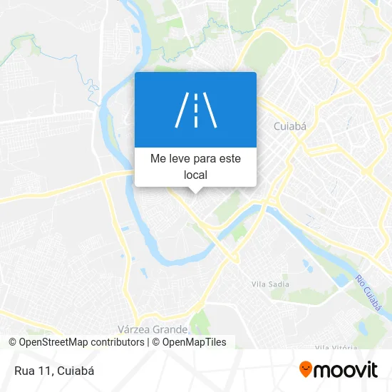 Rua 11 mapa