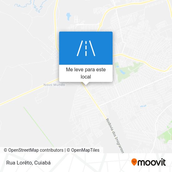 Rua Lorêto mapa