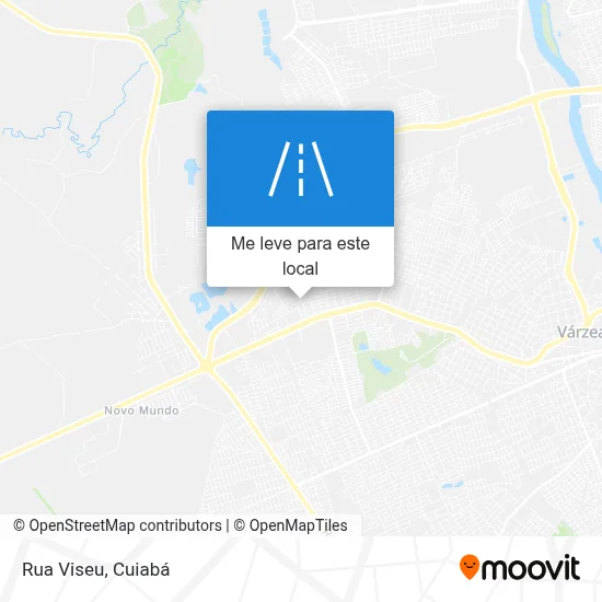 Rua Viseu mapa