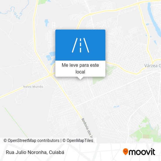 Rua Julio Noronha mapa