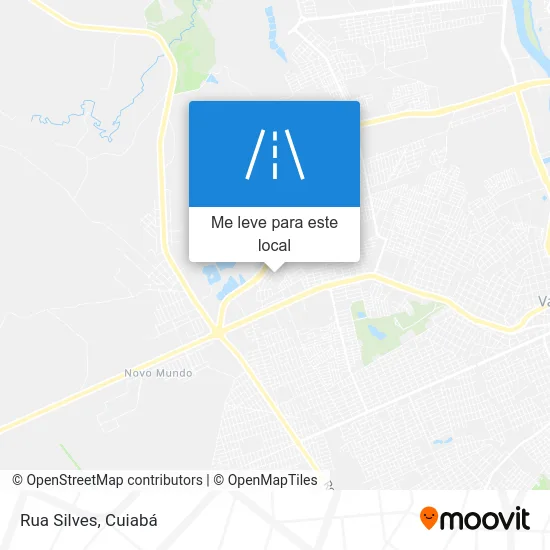 Rua Silves mapa