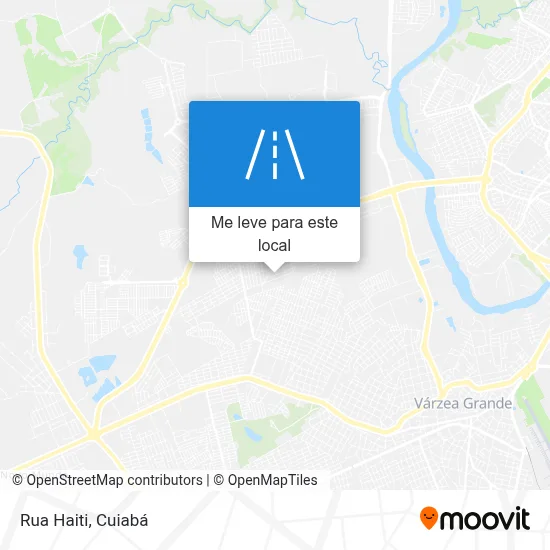 Rua Haiti mapa