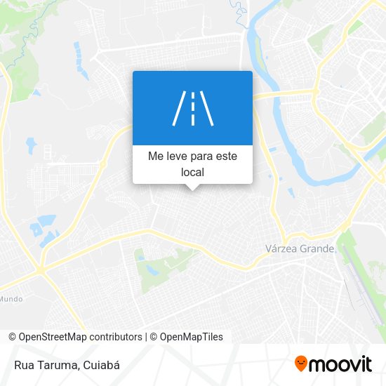 Rua Taruma mapa